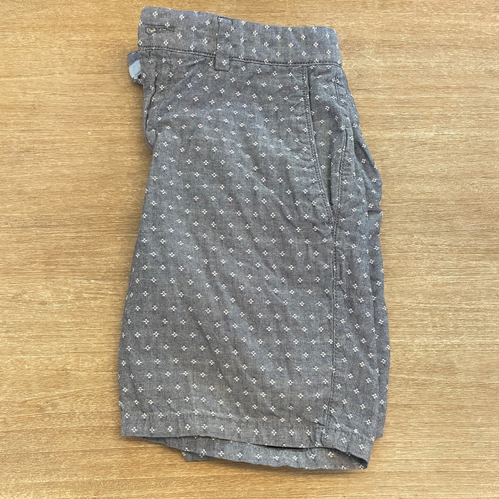Black brown shorts